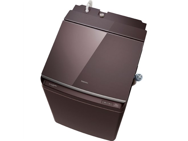 東芝、「抗菌ウルトラファインバブル洗浄W」搭載のタテ型洗濯乾燥機