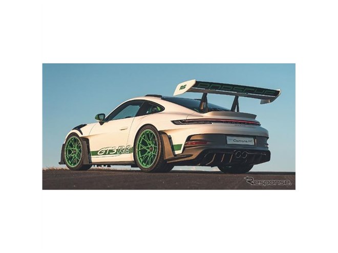 ポルシェ 911『GT3 RS』新型、名車「カレラRS 2.7」をオマージュ…新