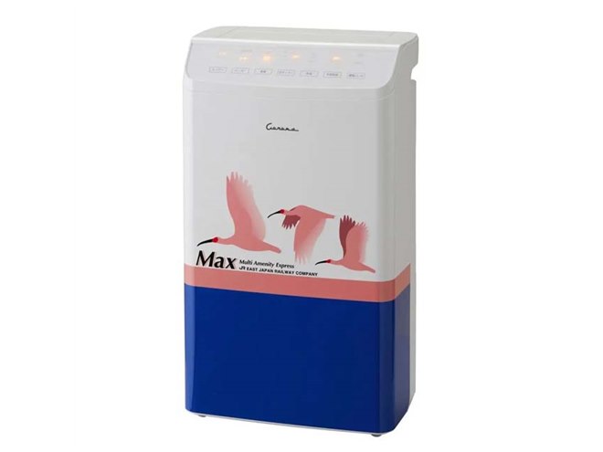 コロナが「Maxとき」モデルの衣類乾燥除湿機を発売、上越新幹線の
