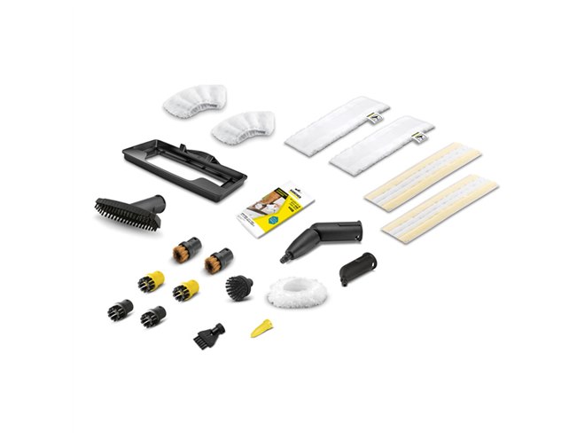 ケルヒャー、16種類のアクセサリーが付属するハイエンドモデル「SC 4