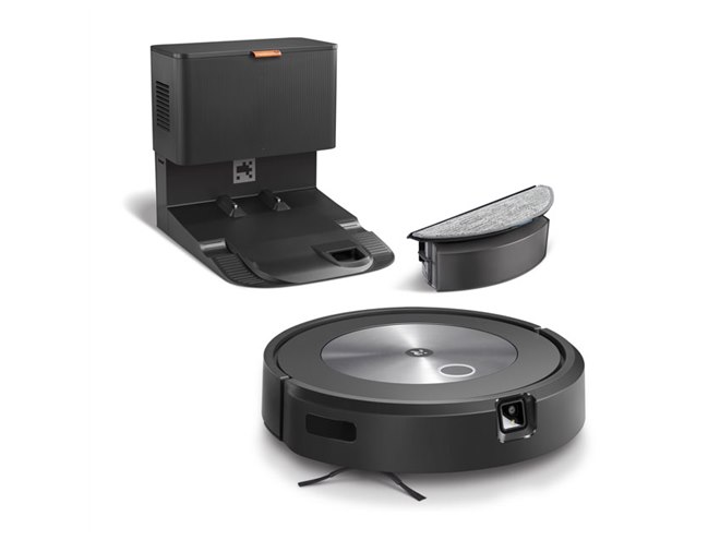 アイロボット、吸引掃除と水拭き掃除を同時に行える「Roomba Combo j5