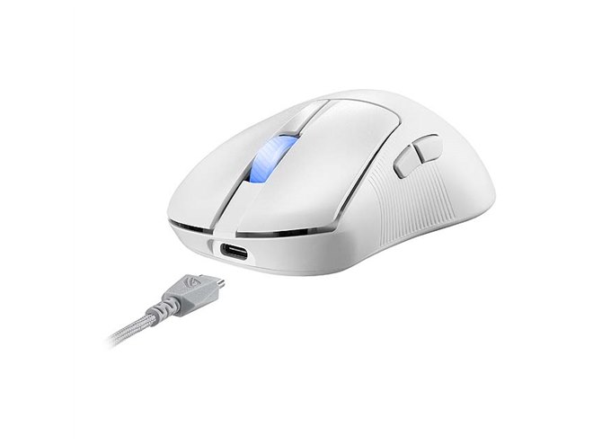 ASUS、最大42000DPI対応で軽量54gのゲーミングマウス「ROG Keris II