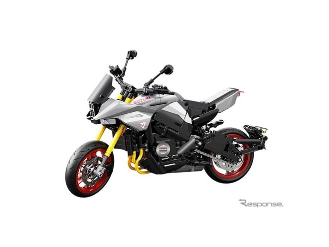 話題のスズキ「KATANAブロック」が成田空港で販売開始 6分の1の迫力