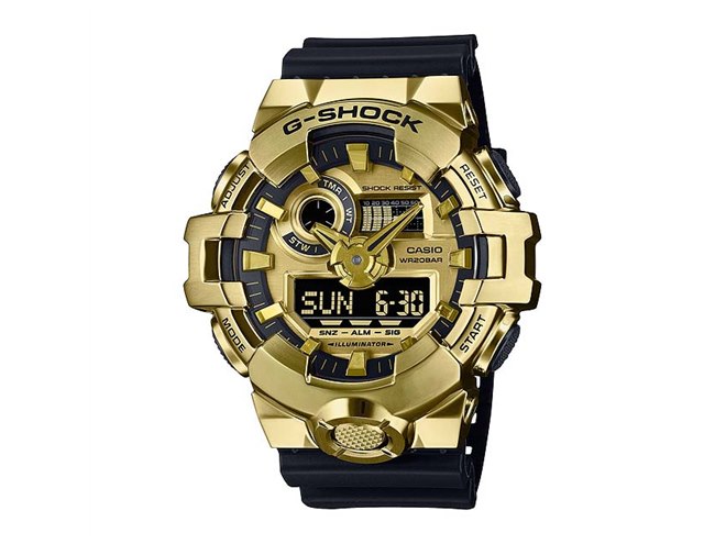 カシオ、ステンレス製ベゼルを採用した「G-SHOCK GM-700」シリーズを9