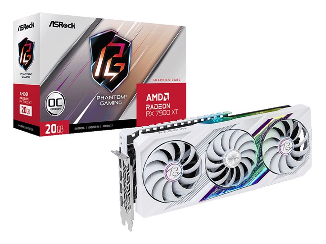 ASRock、「Radeon RX 7900 XT」を搭載したホワイトカラービデオカード