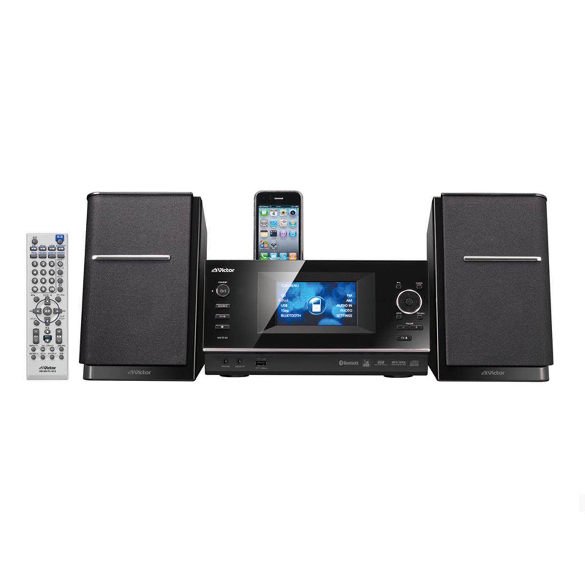 ビクター、ワンセグ搭載のiPod/iPhone対応映像コンポ - 価格.com