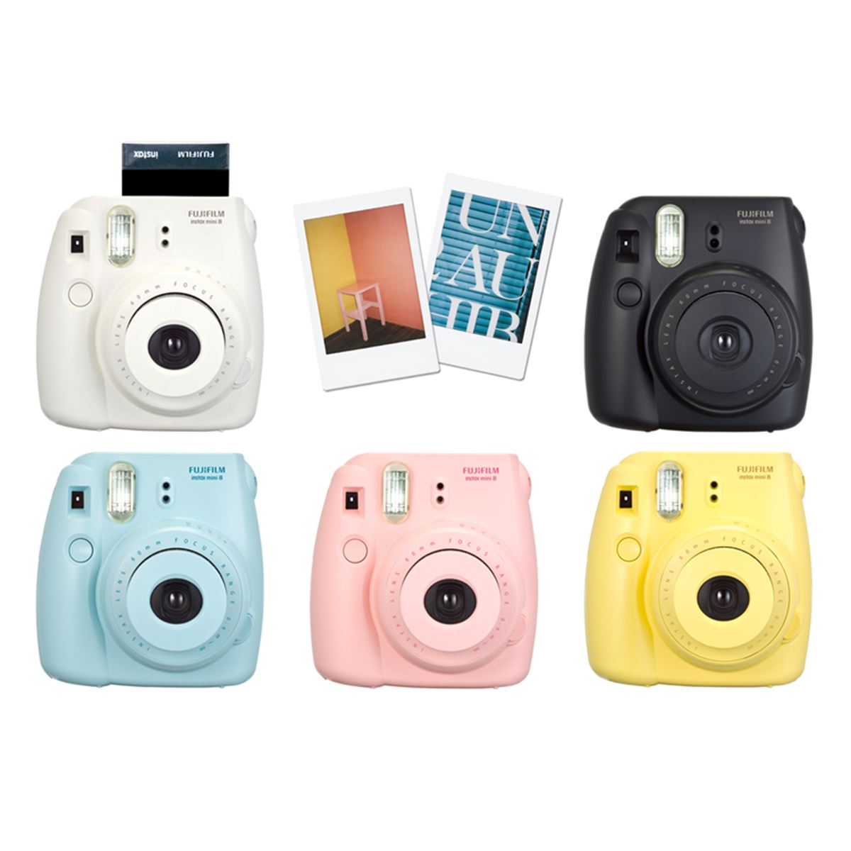 富士フイルム、小型化したインスタントカメラ「instax mini 8 チェキ