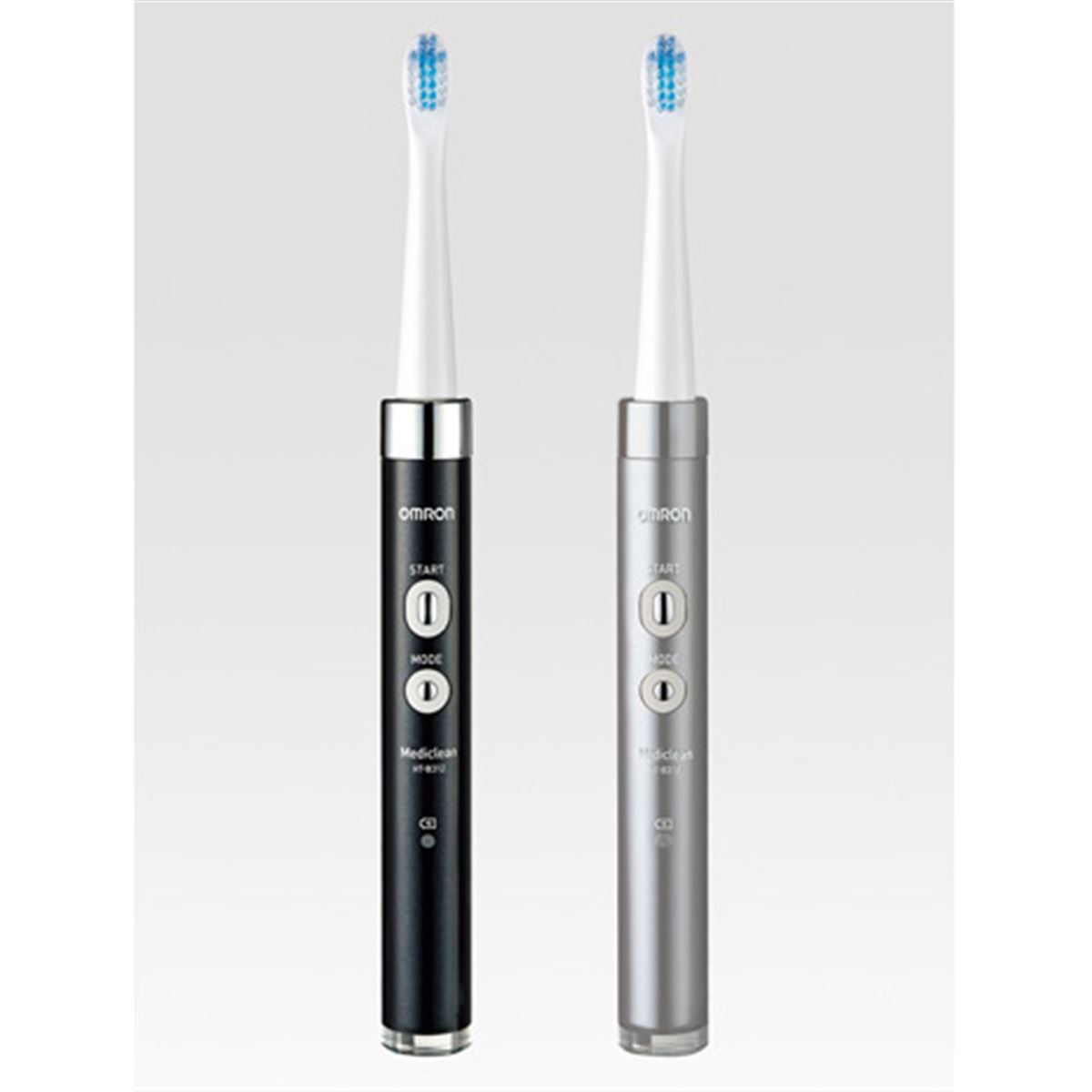 オムロン、33000回/分の高速音波振動で歯垢除去する電動歯ブラシなど