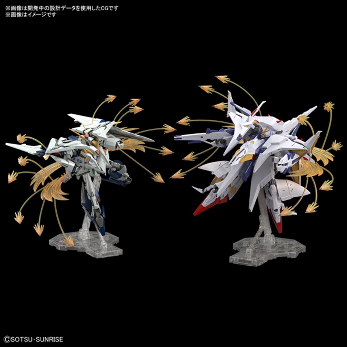 HG クスィー（Ξ）ガンダム ペーネロペー 塗装み完成品2体セット HG