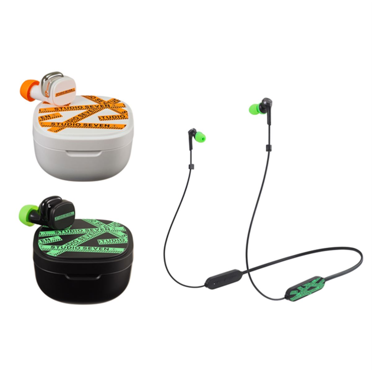 オーテク、「STUDIO SEVEN」コラボイヤホン2機種を数量限定で発売