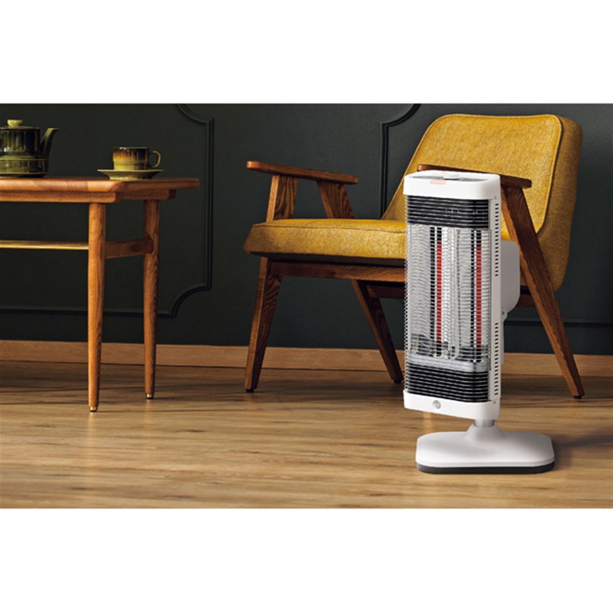 コロナ DH-1220R(W) 遠赤外線電気暖房機 コアヒート コロナ DH-1220R(W
