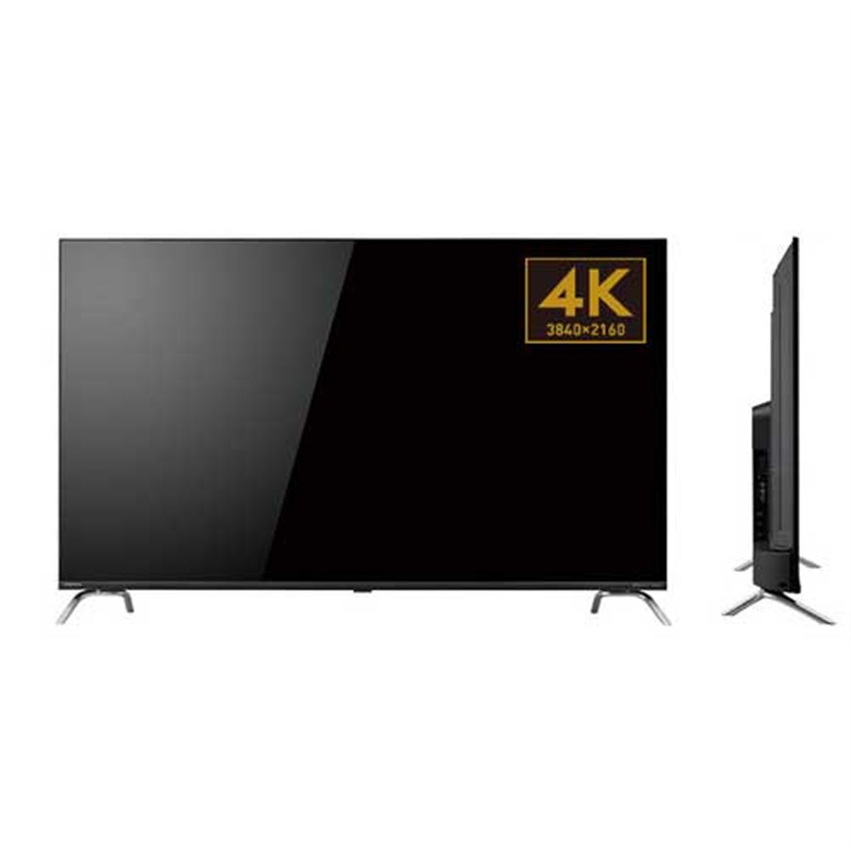 イオン限定、50V型チューナーレス4Kテレビ「AEUD-50D」が本日11/8発売
