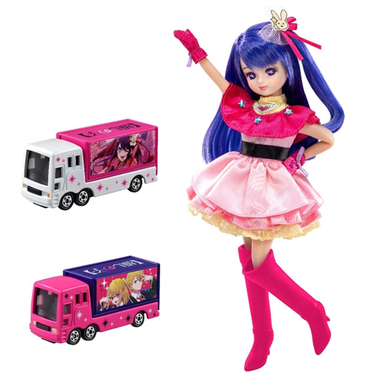 推しの子】アイ×リカちゃん2024年発売、コンサートトラックのコラボ