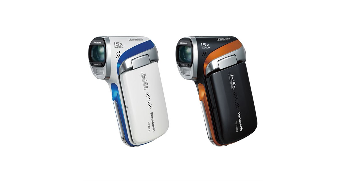 パナソニック Panasonic ハンディビデオ HX-WA2 オレンジ Amazon.co.jp