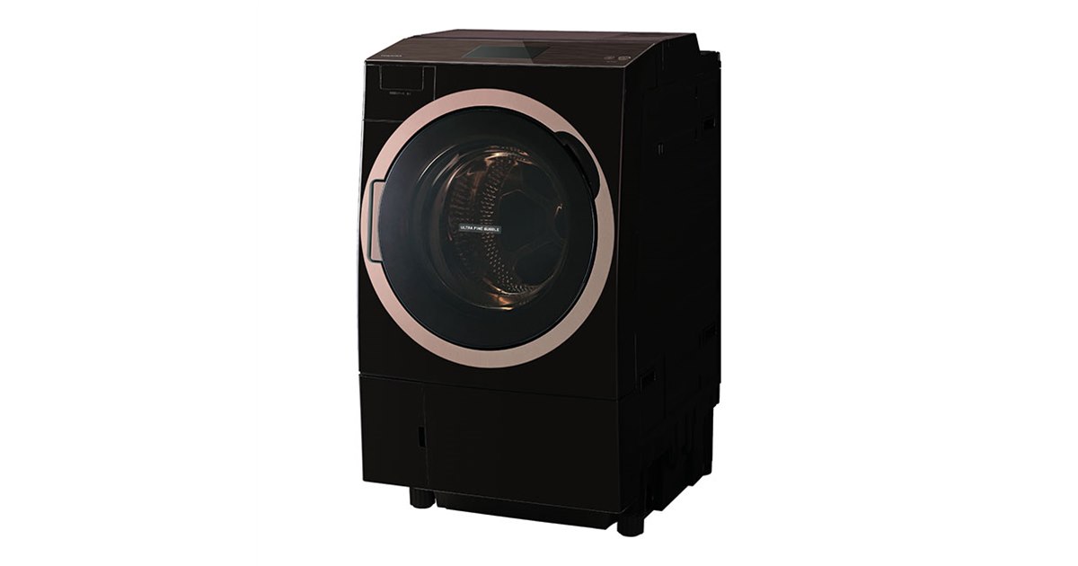 東芝、「ウルトラファインバブル洗浄W」を搭載した大容量12kgのドラム