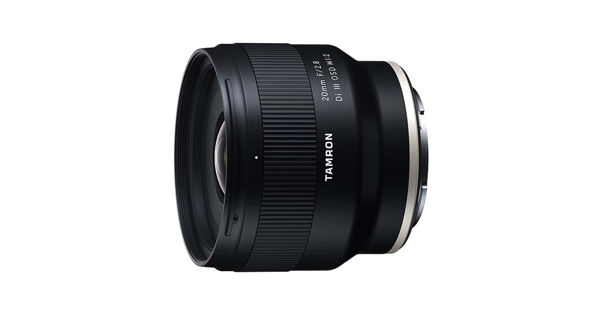 タムロン、20mm/24mm/35mmでフルサイズに対応したEマウント用単焦点