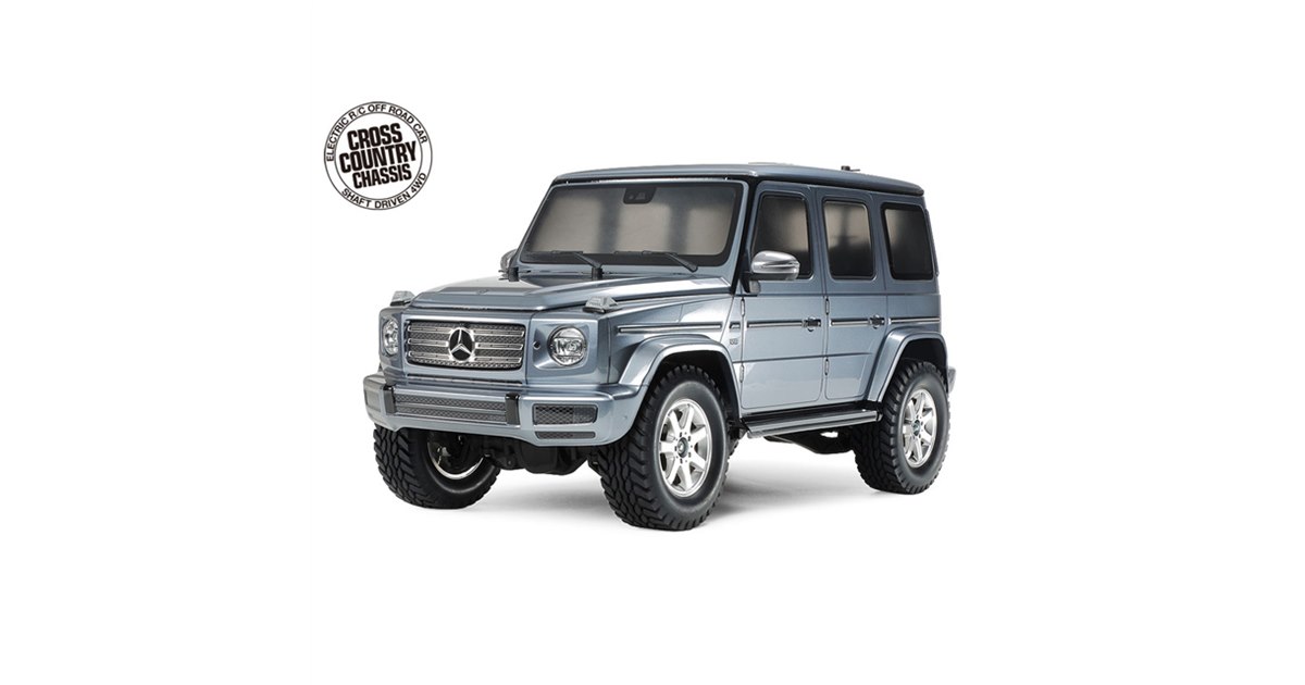 メルセデス・ベンツ「G500」1/10電動RC、新シャーシ「CC-02」を搭載