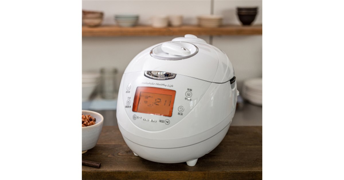 中古なでしこ健康生活 炊飯器 CRP-N0610F 6合 超高圧発芽玄米炊飯器