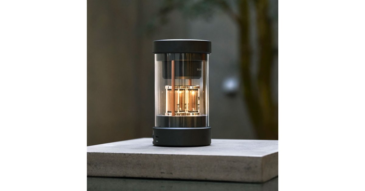 音楽に合わせて輝く”充電式ワイヤレススピーカー「BALMUDA The Speaker