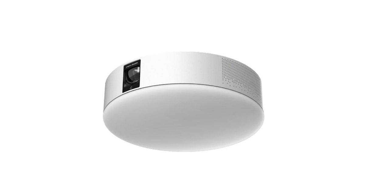 フルHD対応、プロジェクター付きシーリングライト「popIn Aladdin 2