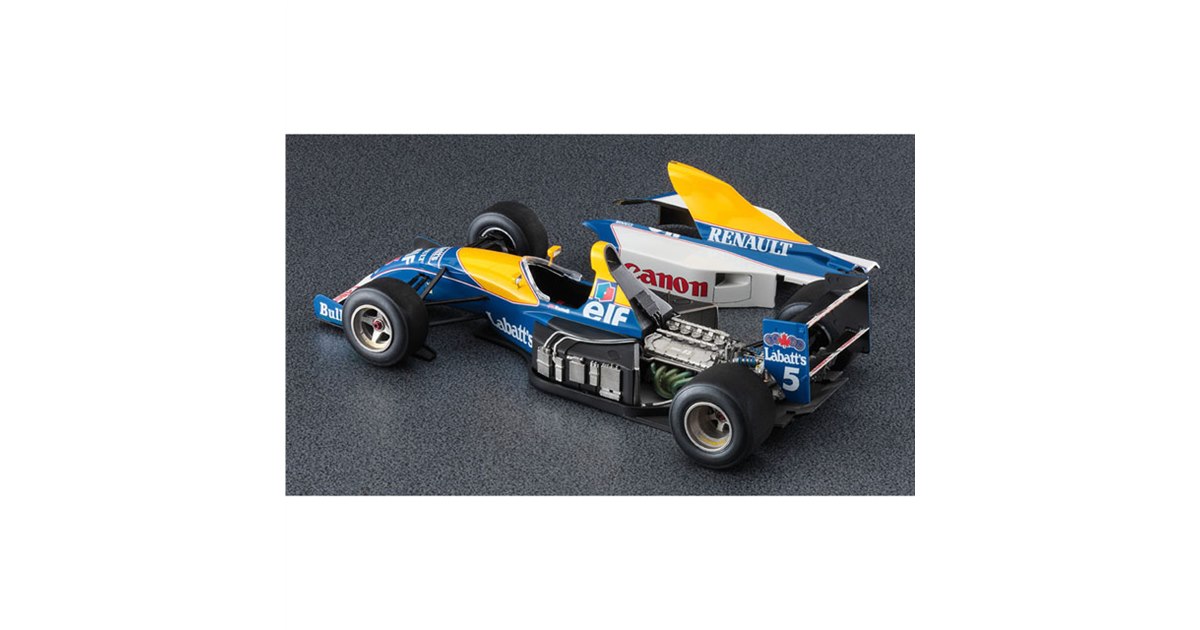 ハセガワ、1/24模型「ウィリアムズ FW14 “スーパーディテール”」を本日