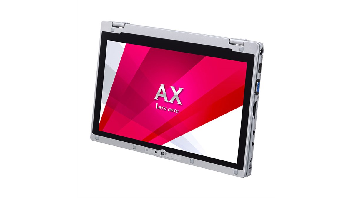 Win11 pro64 レッツノートAX 3 i5-4世代 4/128 2in1Panasonic Let