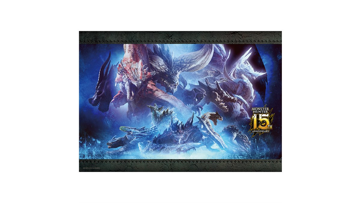 カプコン、「モンスターハンター」15周年を記念したジグソーパズル