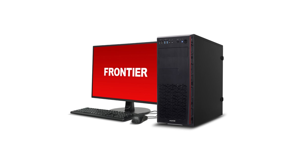 FRONTIER 高性能 ミニタワー ゲーミングpc i7 RTX3060Ti FRONTIER