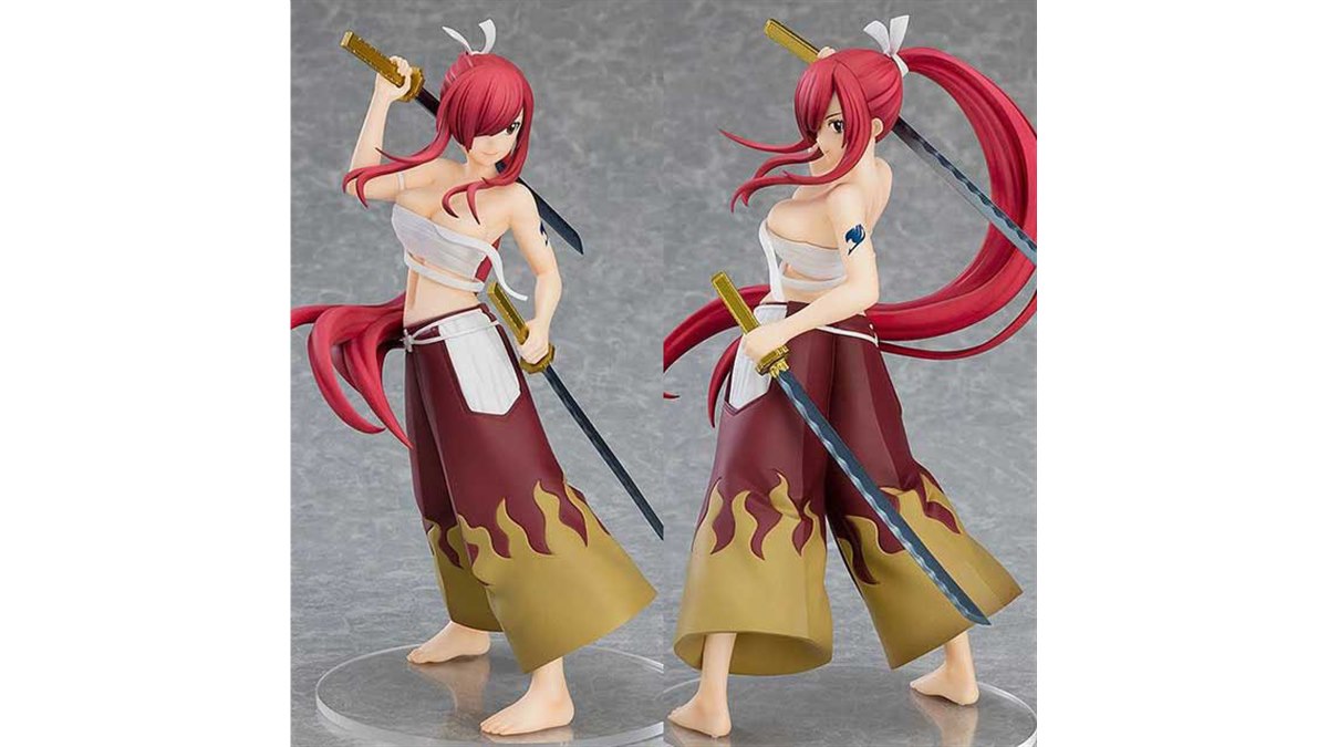 FAIRY TAIL」エルザ・スカーレットが妖刀紅桜 Ver.の全高170mm