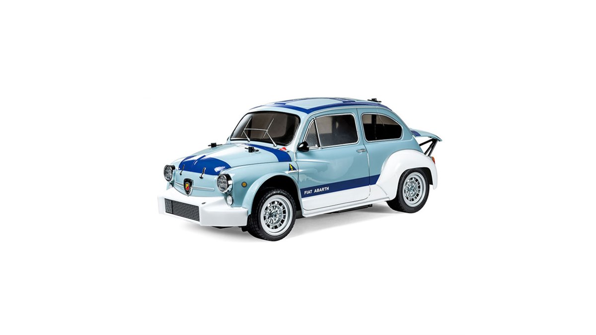 タミヤ、MB-01シャーシ採用「フィアット アバルト 1000TCR ベルリーナ
