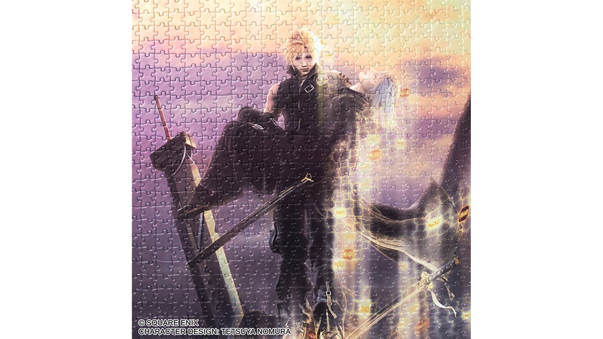 ファイナルファンタジーVII」シリーズが1000ピースジグソーパズルと