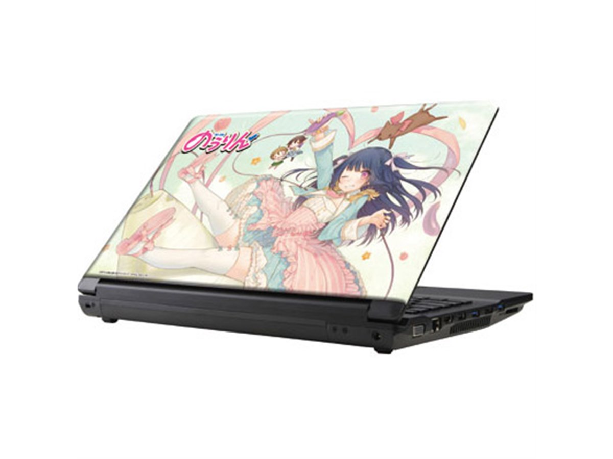 ユニットコム、TVアニメ「のうりん」草壁ゆかのビジュアライズノートPC