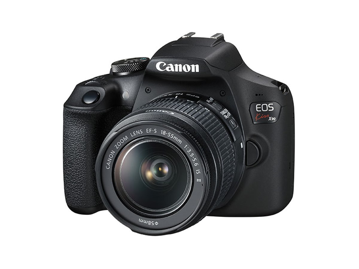 キヤノン、5万円台で2410万画素のエントリー一眼レフ「EOS Kiss X90