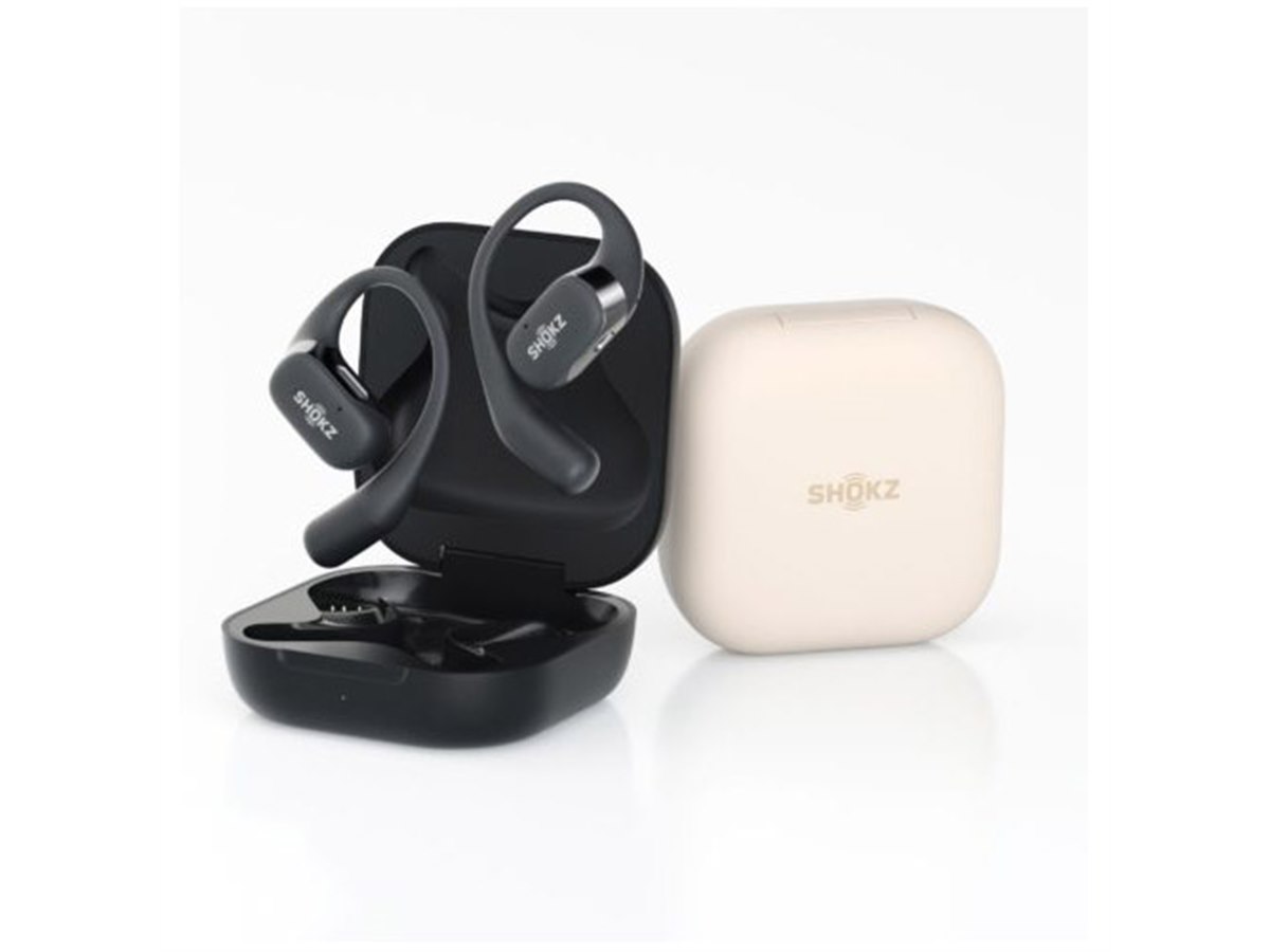 Shokz、オープンイヤー型の完全ワイヤレスイヤホン「OpenFit」を本日7