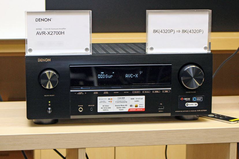 デノンから税込10万円以下で買える8K/60p対応AVアンプ「AVR-X2700H