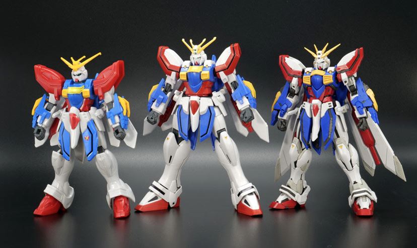 RGゴッドガンダム HG RGストライクルージュ