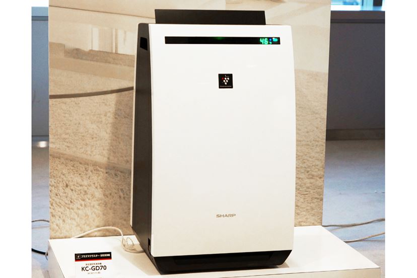 未使用 SHARP KC-HD70-W 空気清浄機 加湿 除湿 未使用 】SHARP