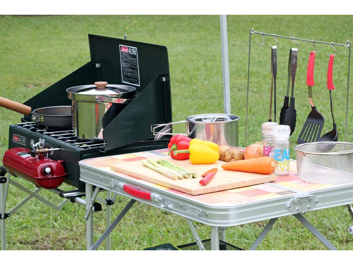 Coleman☆キッチンテーブル Colemanマスターシリーズ ワンタッチ