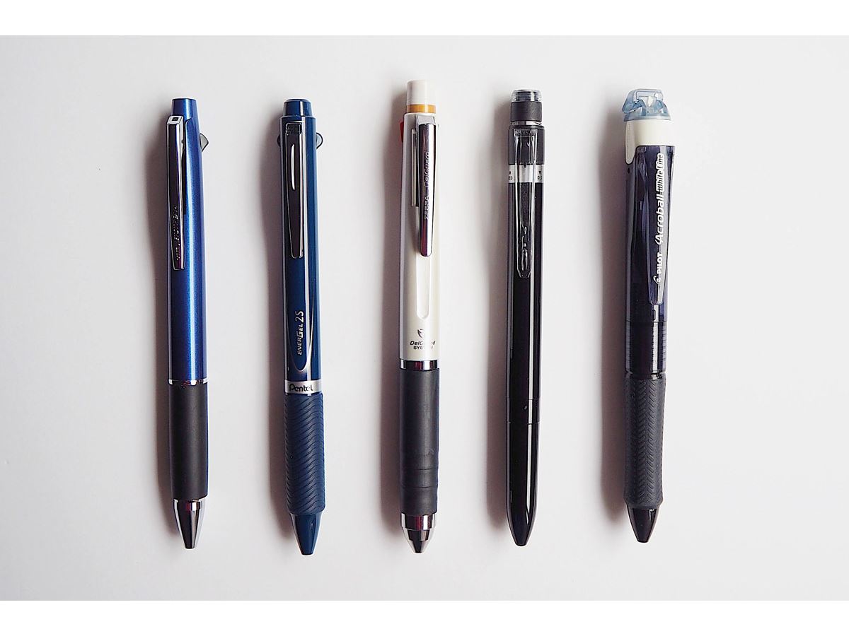 2＆1多機能ペン」の人気モデルを比較！ 実はインクや付属品が結構