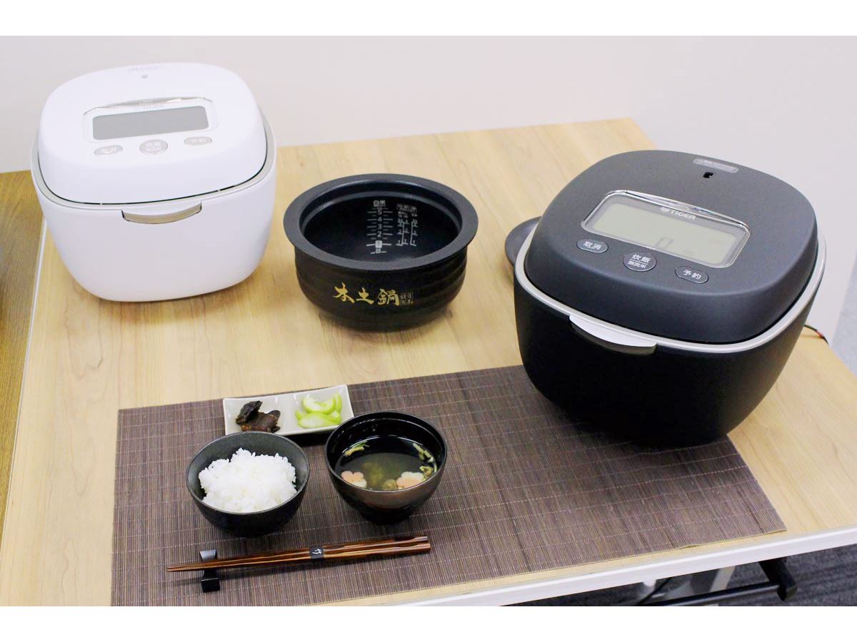 風の力”でおいしさアップ！タイガー「土鍋ご泡火炊き JPL-S100」で炊い