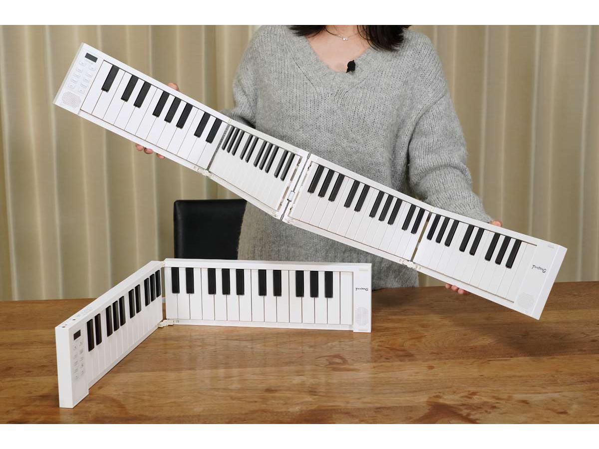 使ってびっくり！ 折りたためる電子ピアノ「ORIPIA/オリピア」がスゴ