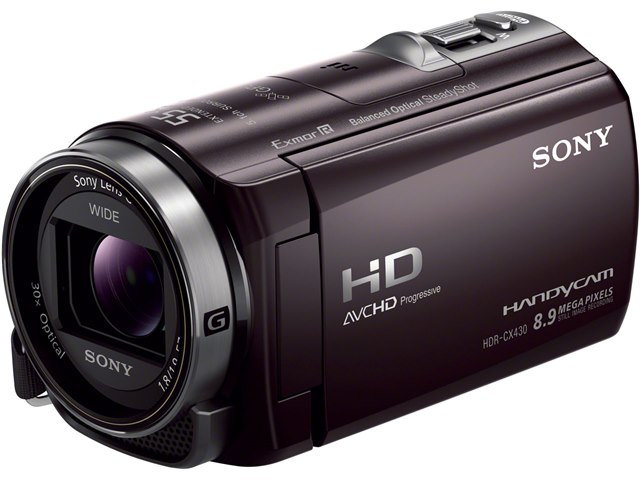 SONY HDR-CX430V ビデオカメラ 動作確認済み HDR-CX430Vの製品画像