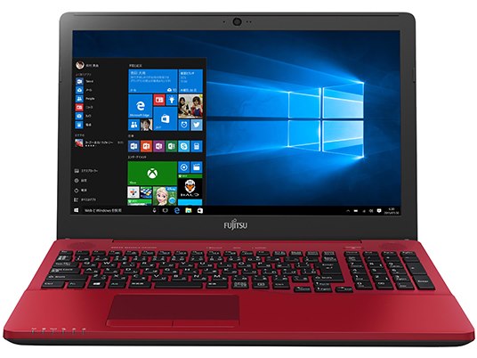 FMV LIFEBOOK AH45/X FMVA45XR [ルビーレッド]の製品画像 - 価格.com