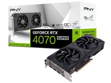 PNY GeForce RTX 4070 SUPER 12GB VERTO OC デュアルファン