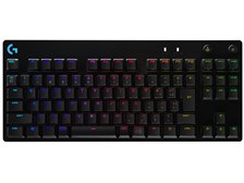 ロジクール PRO X Gaming Keyboard G-PKB-002 青軸 [ブラック] 価格