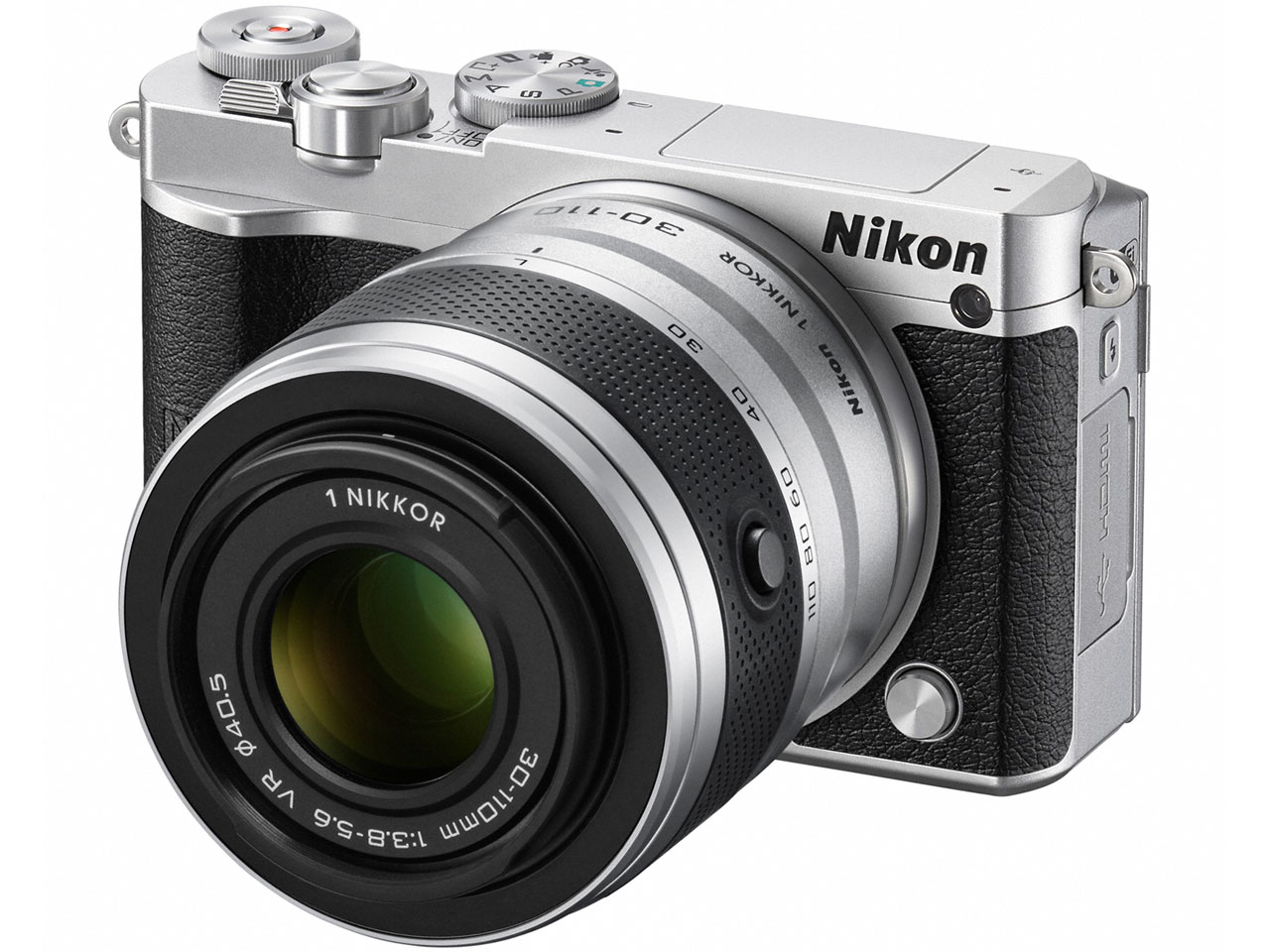 ニコン ミラーレス一眼 Nikon 1 J4 ダブルズームキット ブラック
