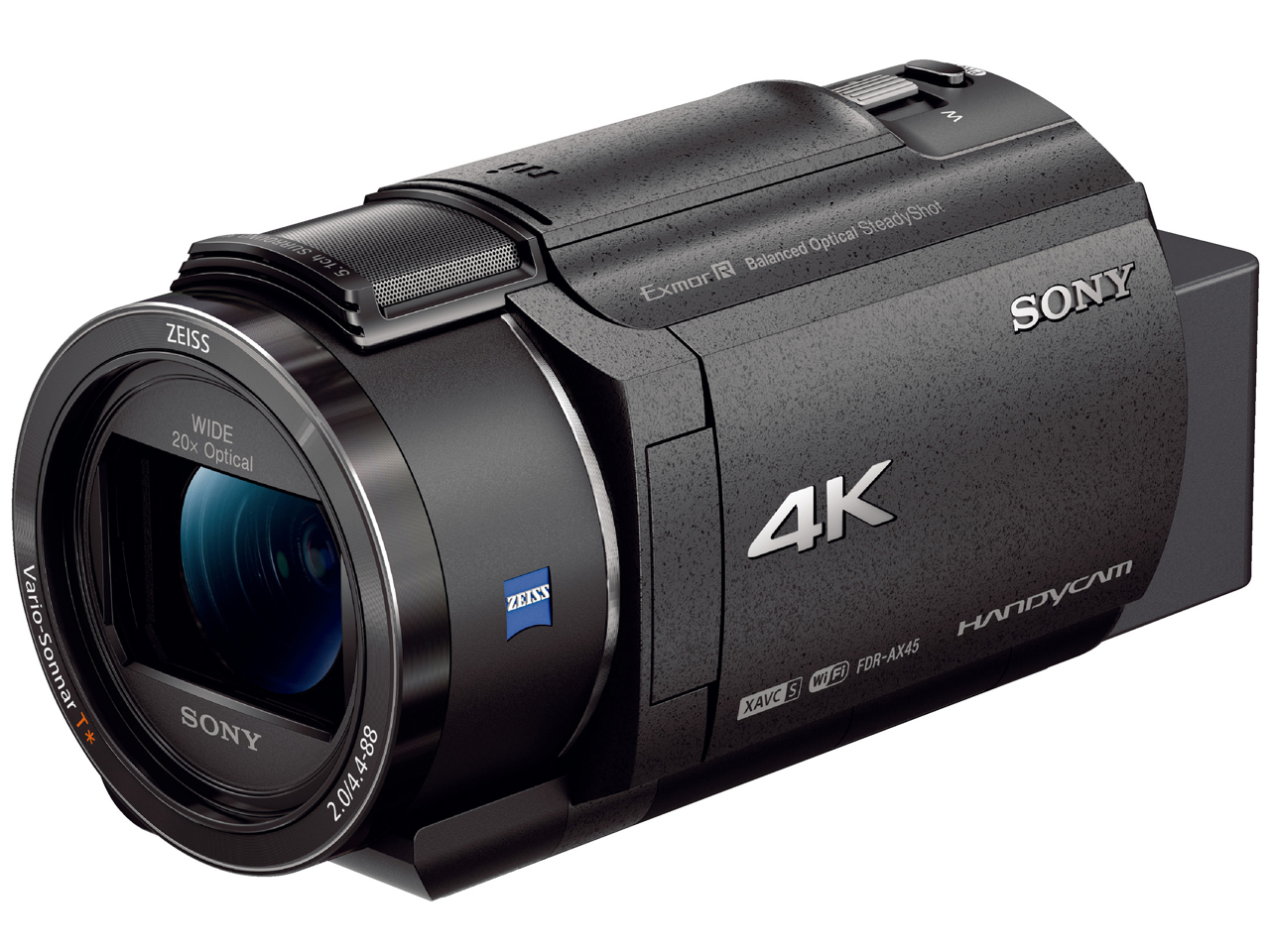 SONY FDR-AX45 4Kビデオカメラ一式とケース付き SONY FDR-AX45 4K