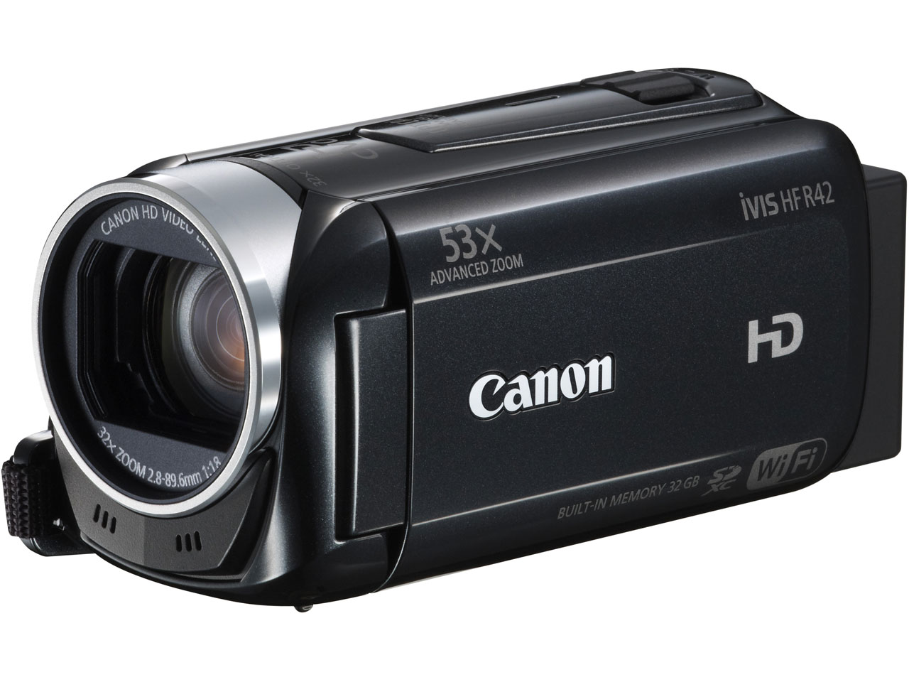 極美品 Canon キャノン ビデオカメラ iVIS HF R42 ピンク CANON iVIS