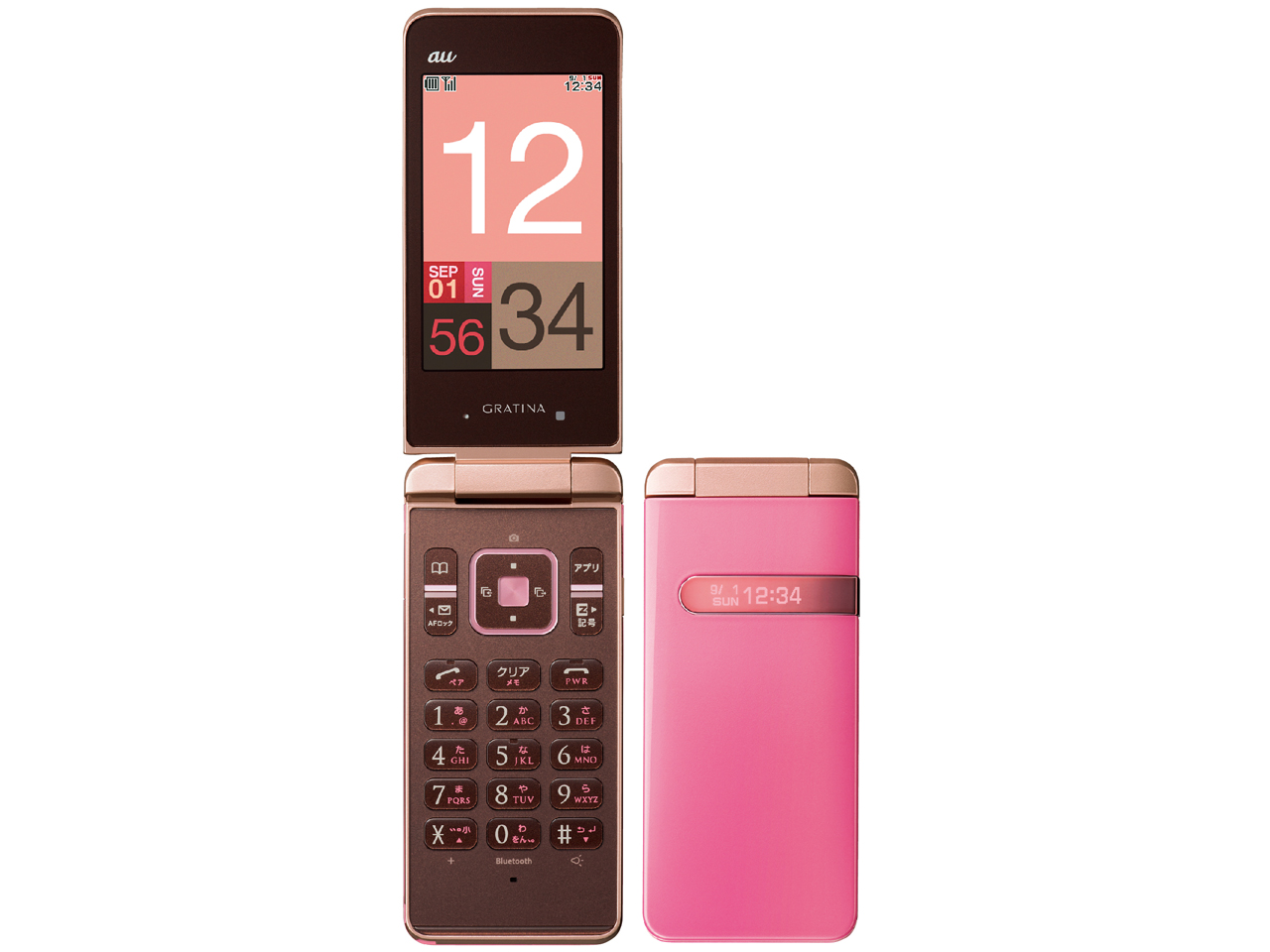 携帯電話本体 au KYOCERA KYY06 Galakei 5552 京セラ GRATINA KYY06