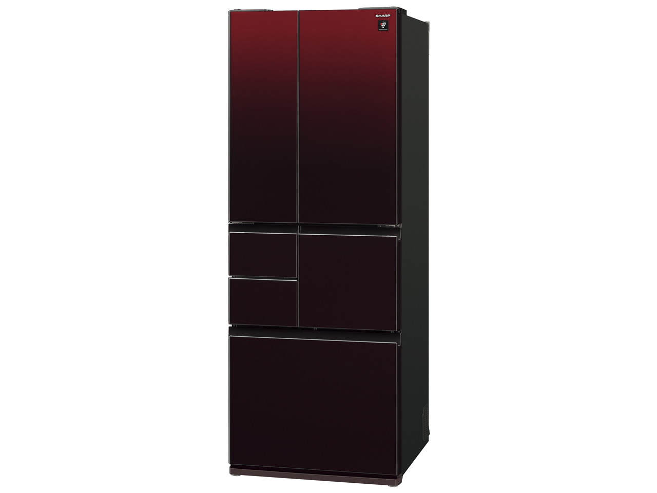 ✓SHARPノンフロン冷凍冷蔵庫✓ ✓SJ-GT50A-R✓送料設置無料 シャープ